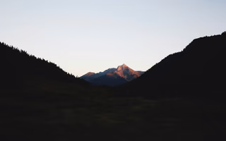 Alpenglow, a photo by Artem Bryzgalov Alpenglow, a photo by Artem Bryzgalov